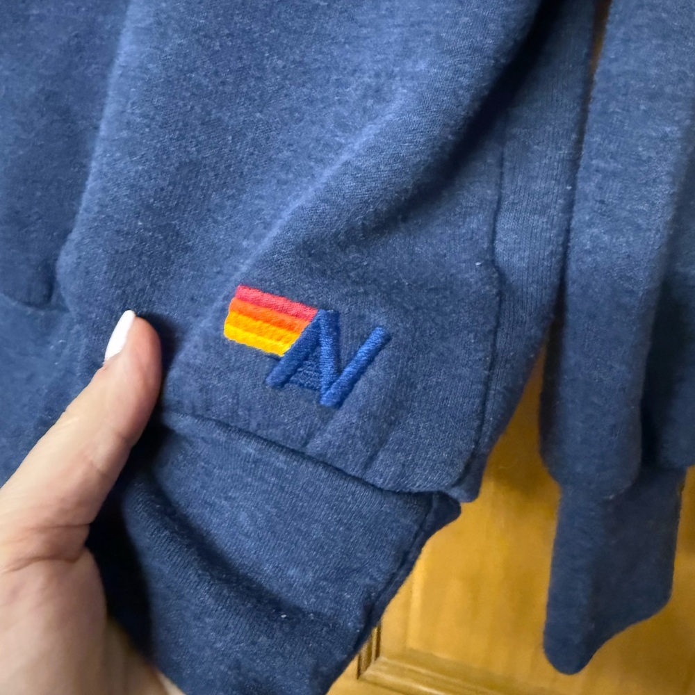 Aviator Nation Blue Logo Sweatshirt - Picture 4 of 7